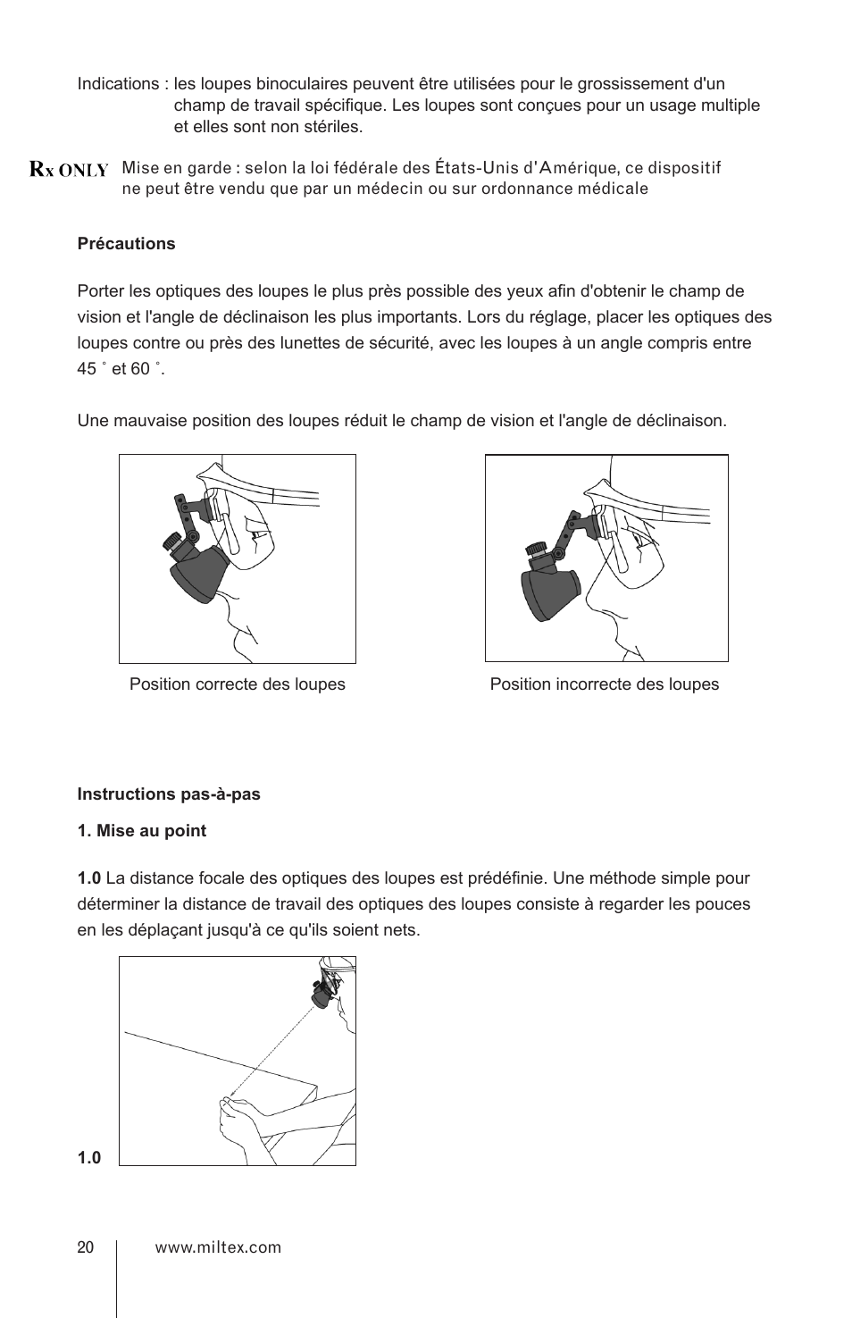 Integra LifeSciences Loupes User Manual | Page 20 / 52