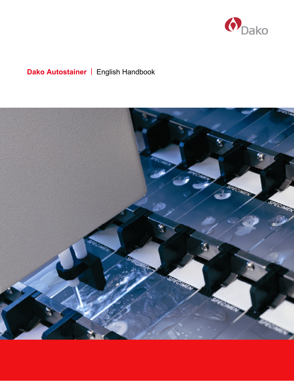 Dako Autostainer User Manual | 53 pages