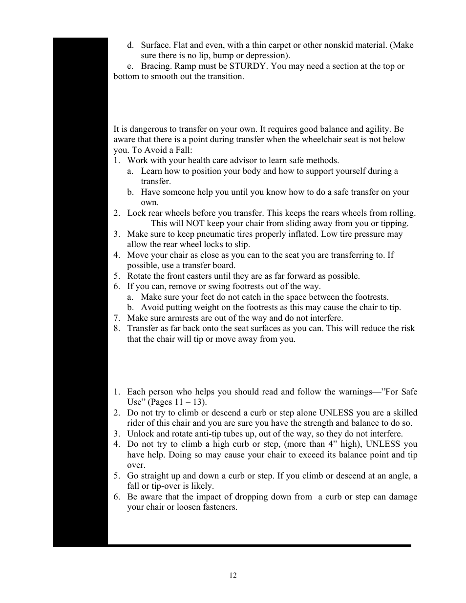Freedom Designs Freedom 2 User Manual | Page 12 / 46