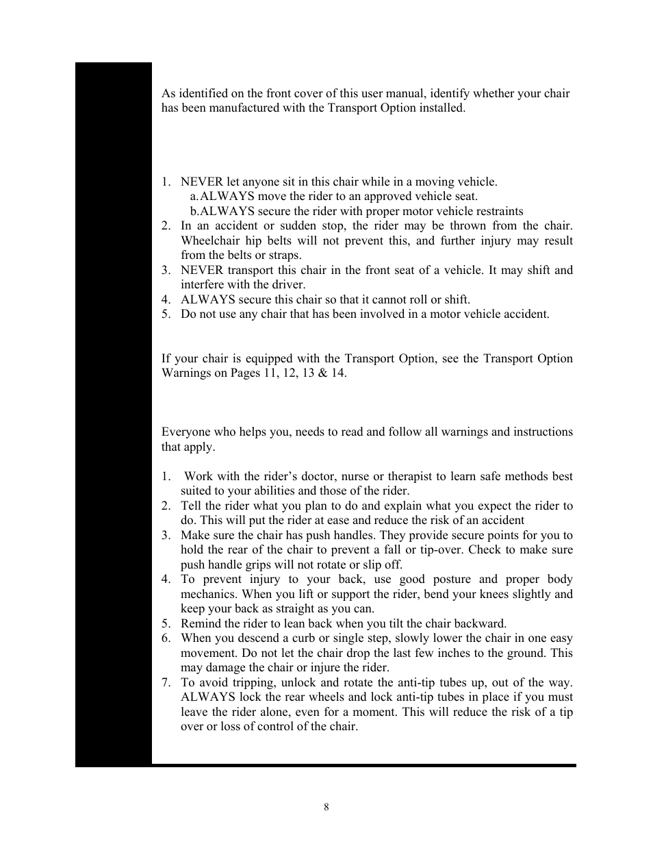 Freedom Designs Freedom 2 User Manual | Page 8 / 46