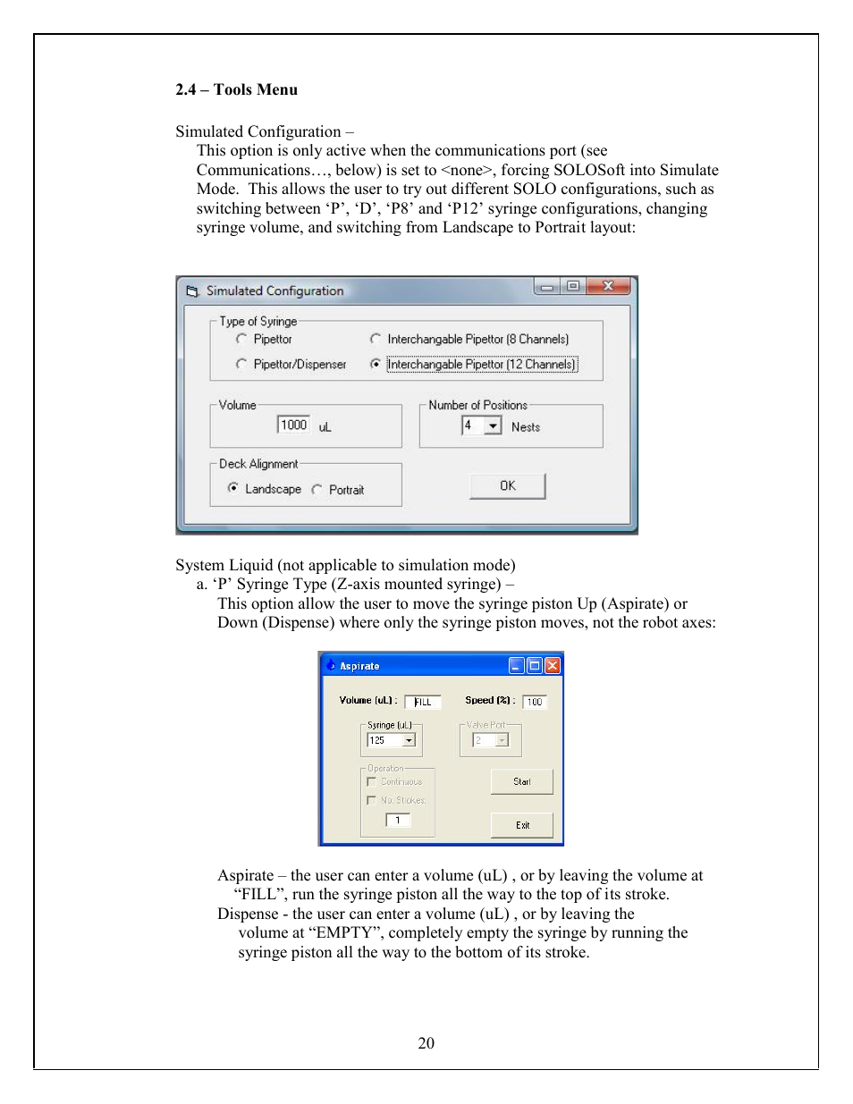 Hudson Robotics SOLO User Manual | Page 20 / 54