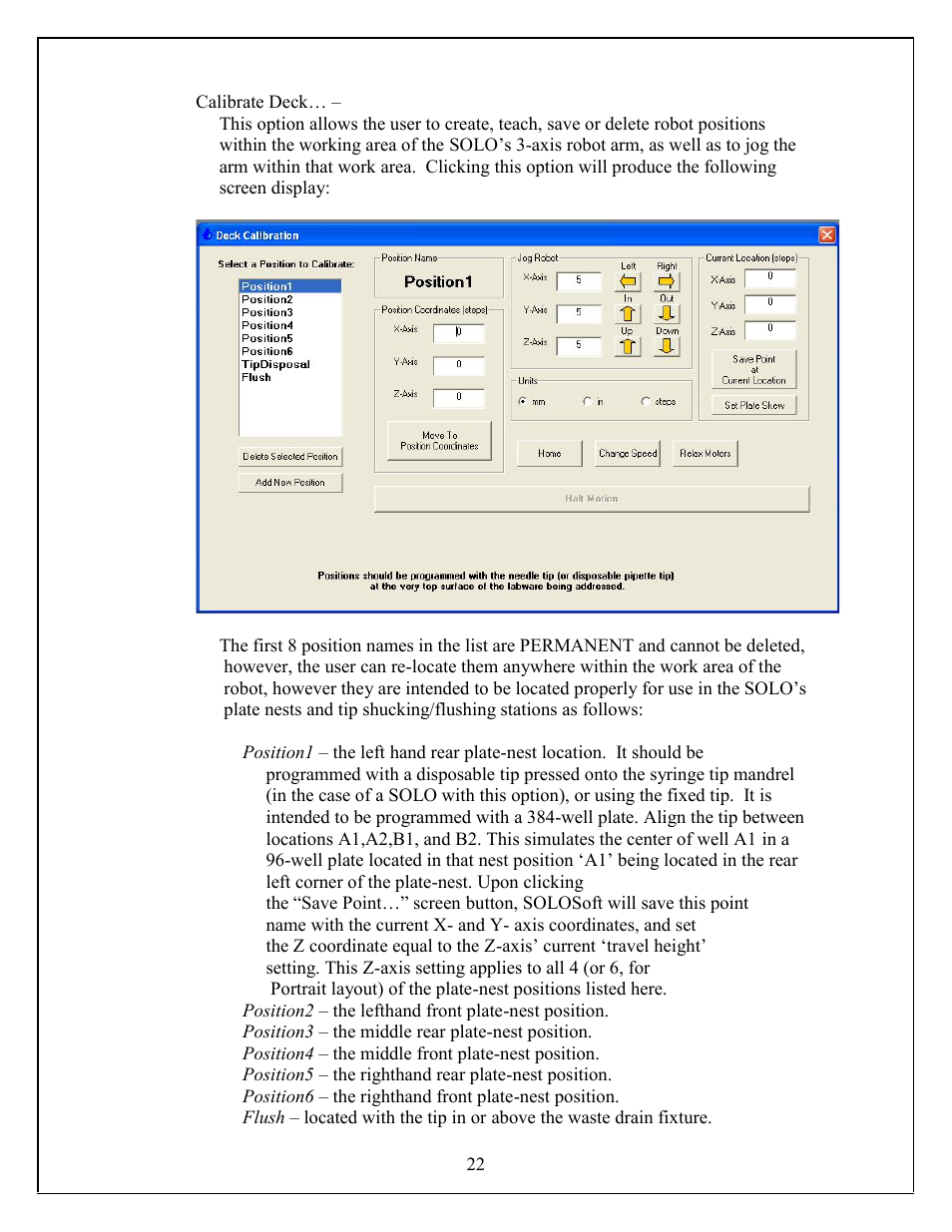 Hudson Robotics SOLO User Manual | Page 22 / 54