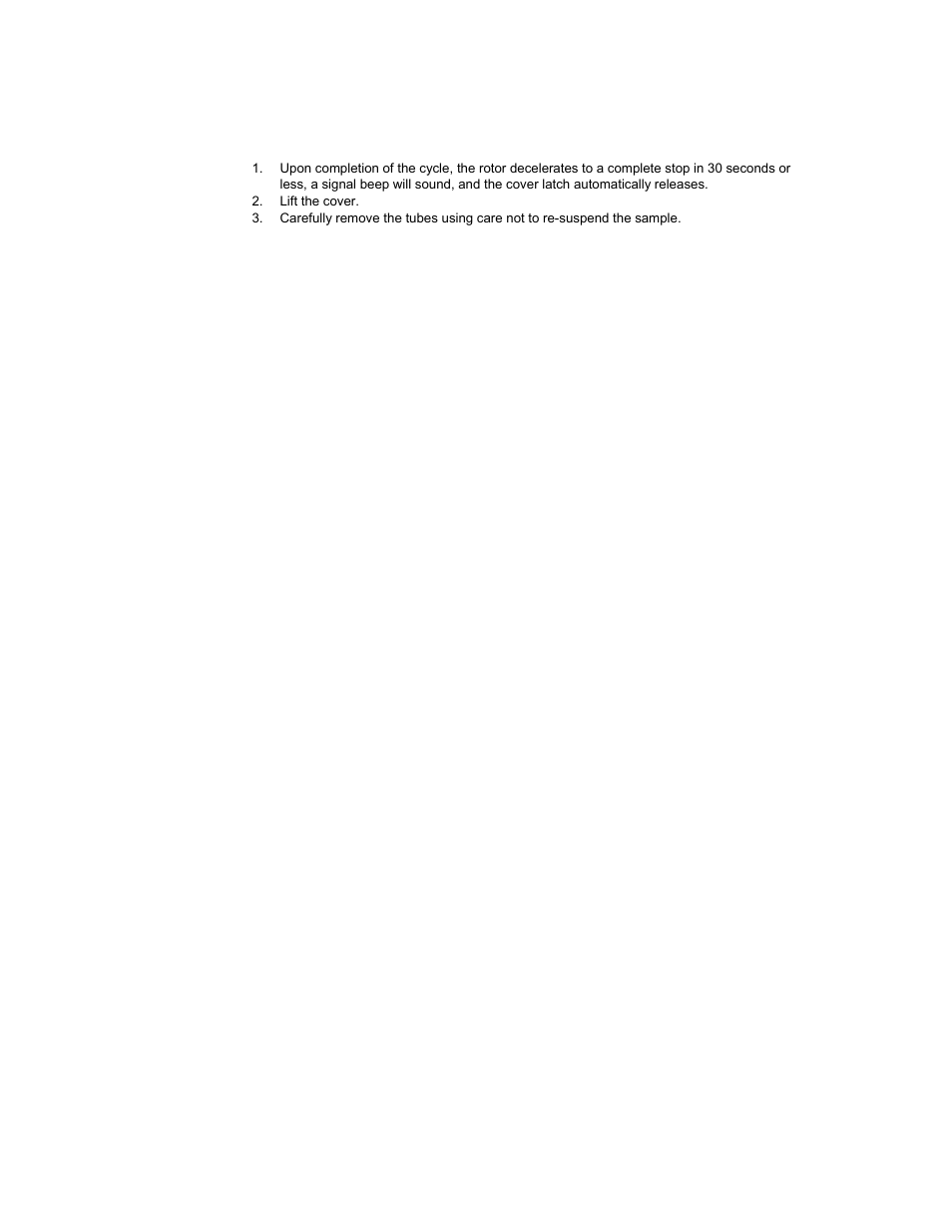 Iris Sample Processing StatSpin® Express 3 Primary Tube Centrifuge User Manual | Page 11 / 17