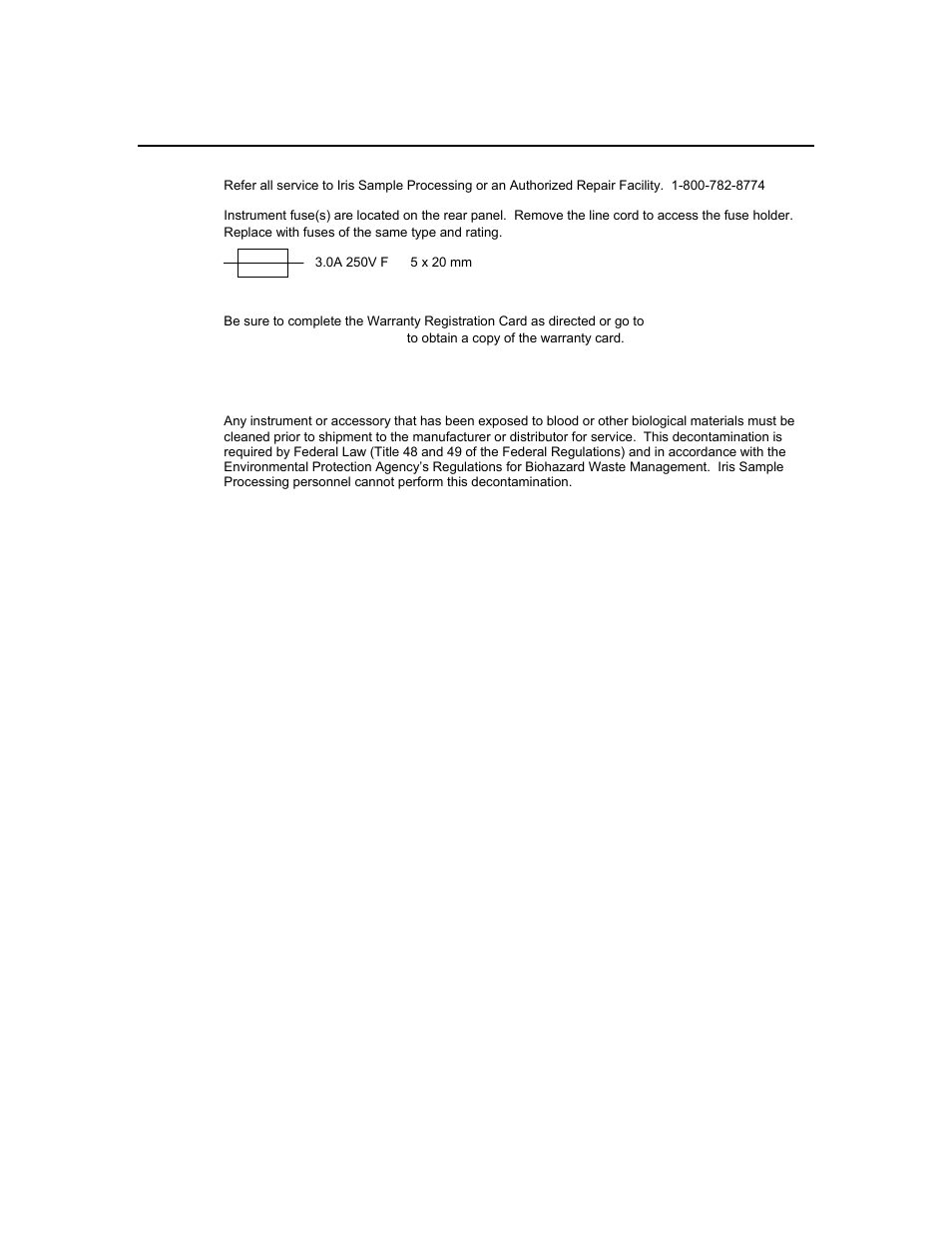 Iris Sample Processing StatSpin® Express 3 Primary Tube Centrifuge User Manual | Page 14 / 17