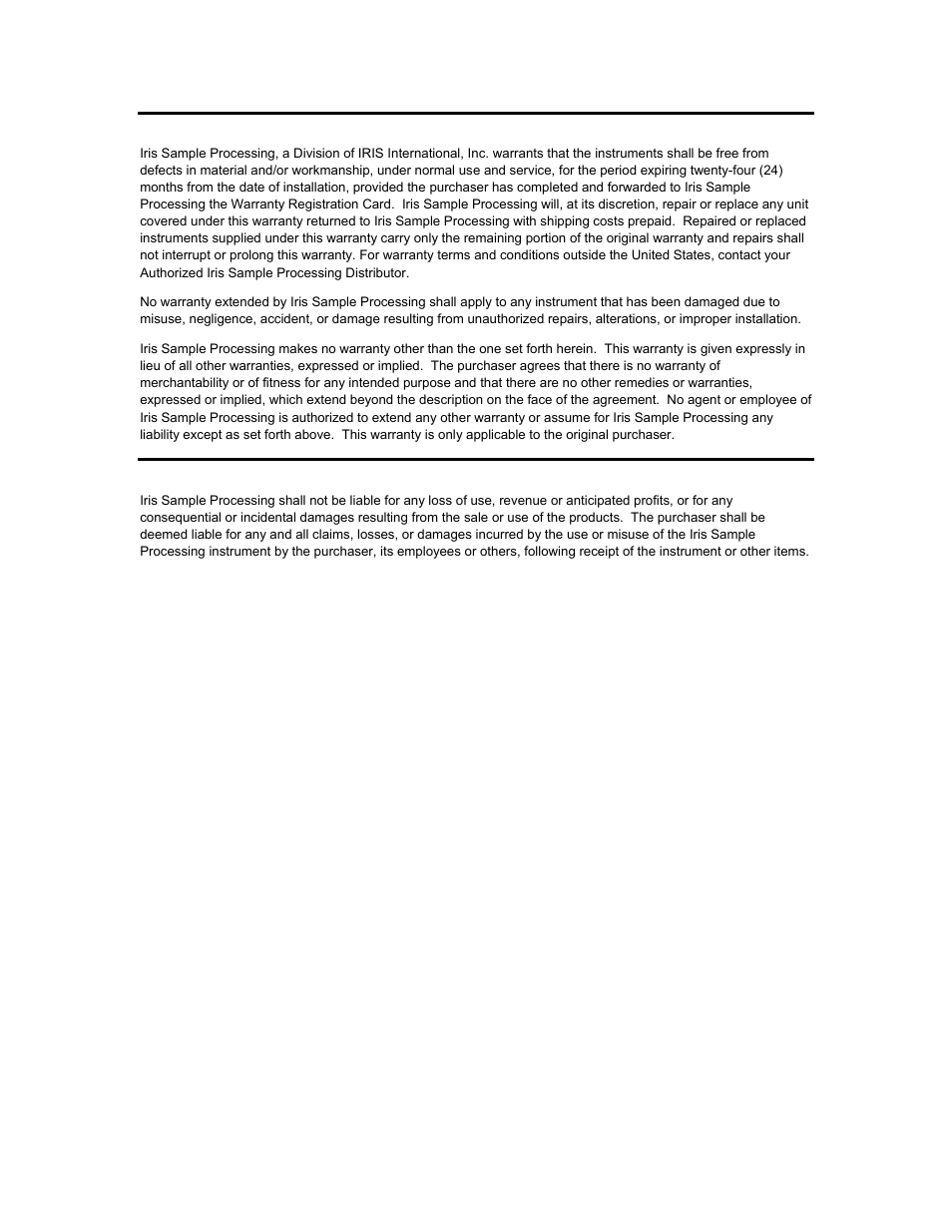Iris Sample Processing StatSpin® Express 3 Primary Tube Centrifuge User Manual | Page 17 / 17