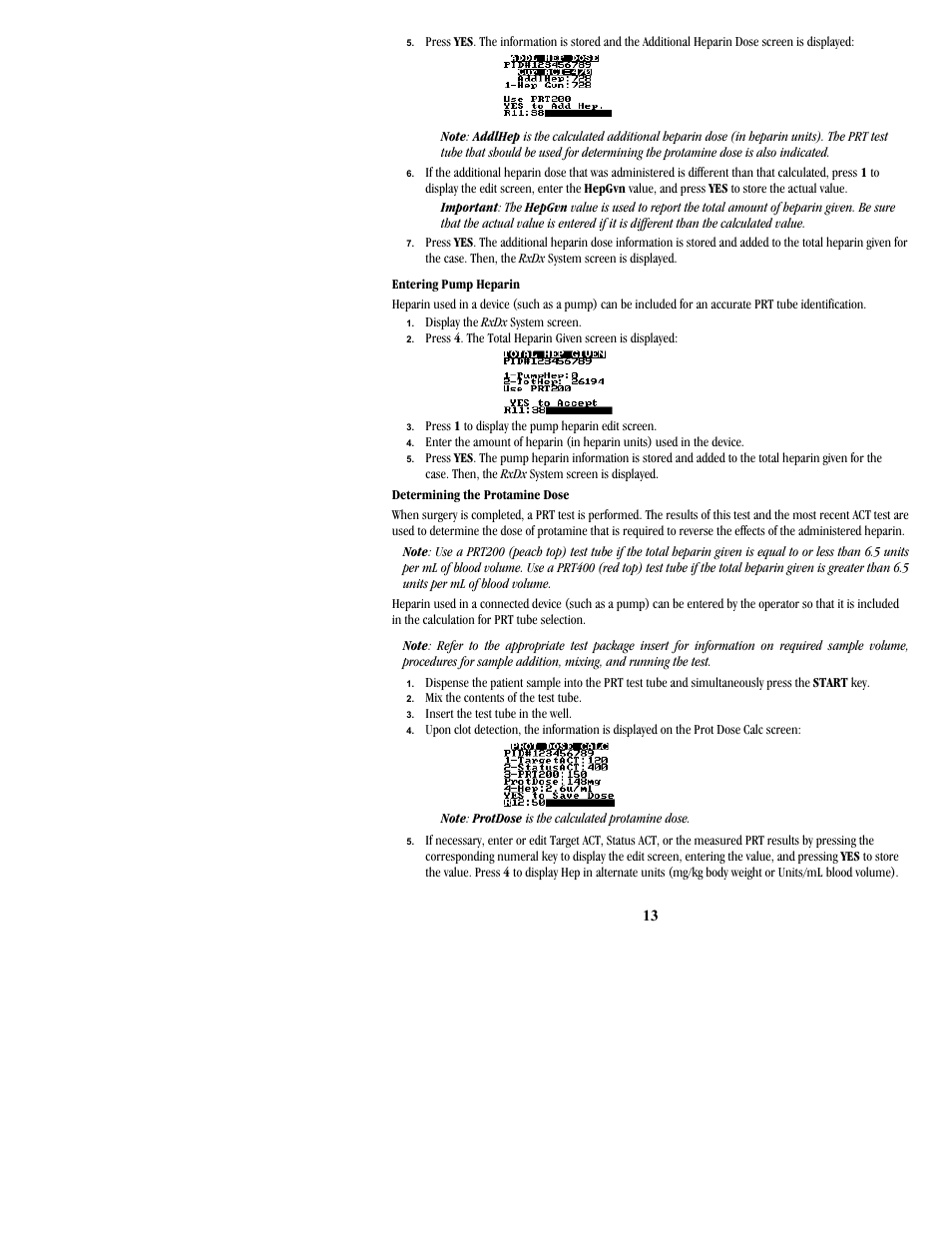 ITC Hemochron Response Whole Blood Coagulation System User Manual | Page 13 / 24
