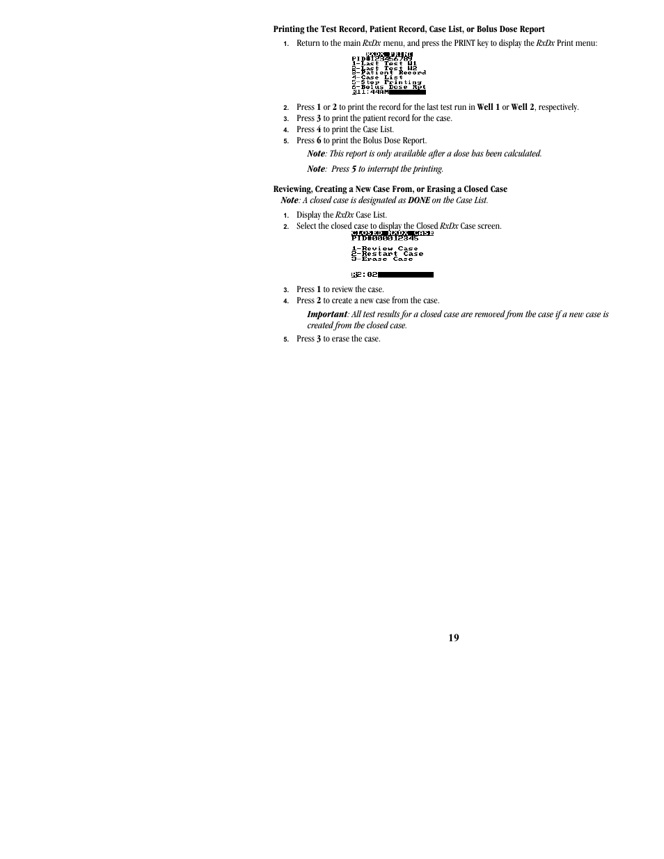 ITC Hemochron Response Whole Blood Coagulation System User Manual | Page 19 / 24
