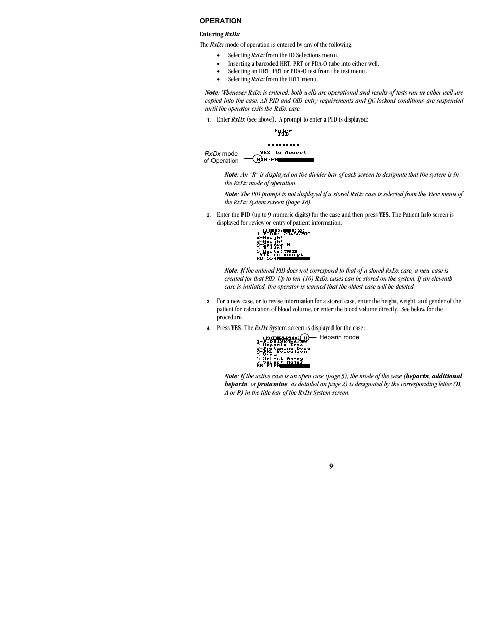 ITC Hemochron Response Whole Blood Coagulation System User Manual | Page 9 / 24