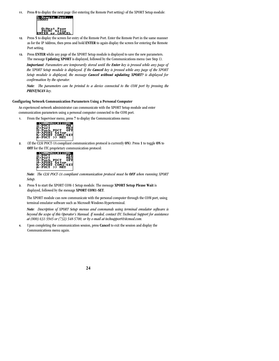 ITC Hemochron Signature Elite Whole Blood Microcoagulation System User Manual | Page 24 / 84