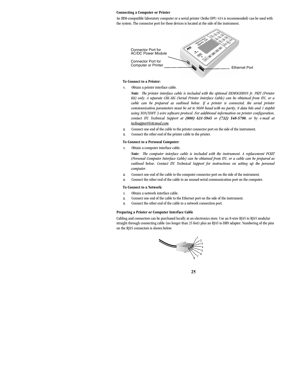 ITC Hemochron Signature Elite Whole Blood Microcoagulation System User Manual | Page 25 / 84