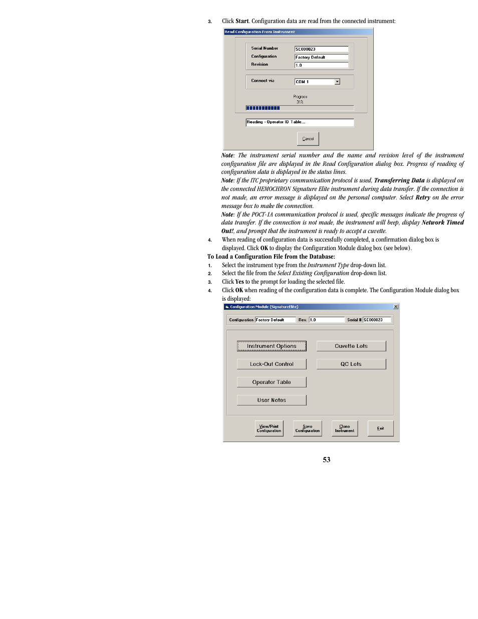 ITC Hemochron Signature Elite Whole Blood Microcoagulation System User Manual | Page 53 / 84