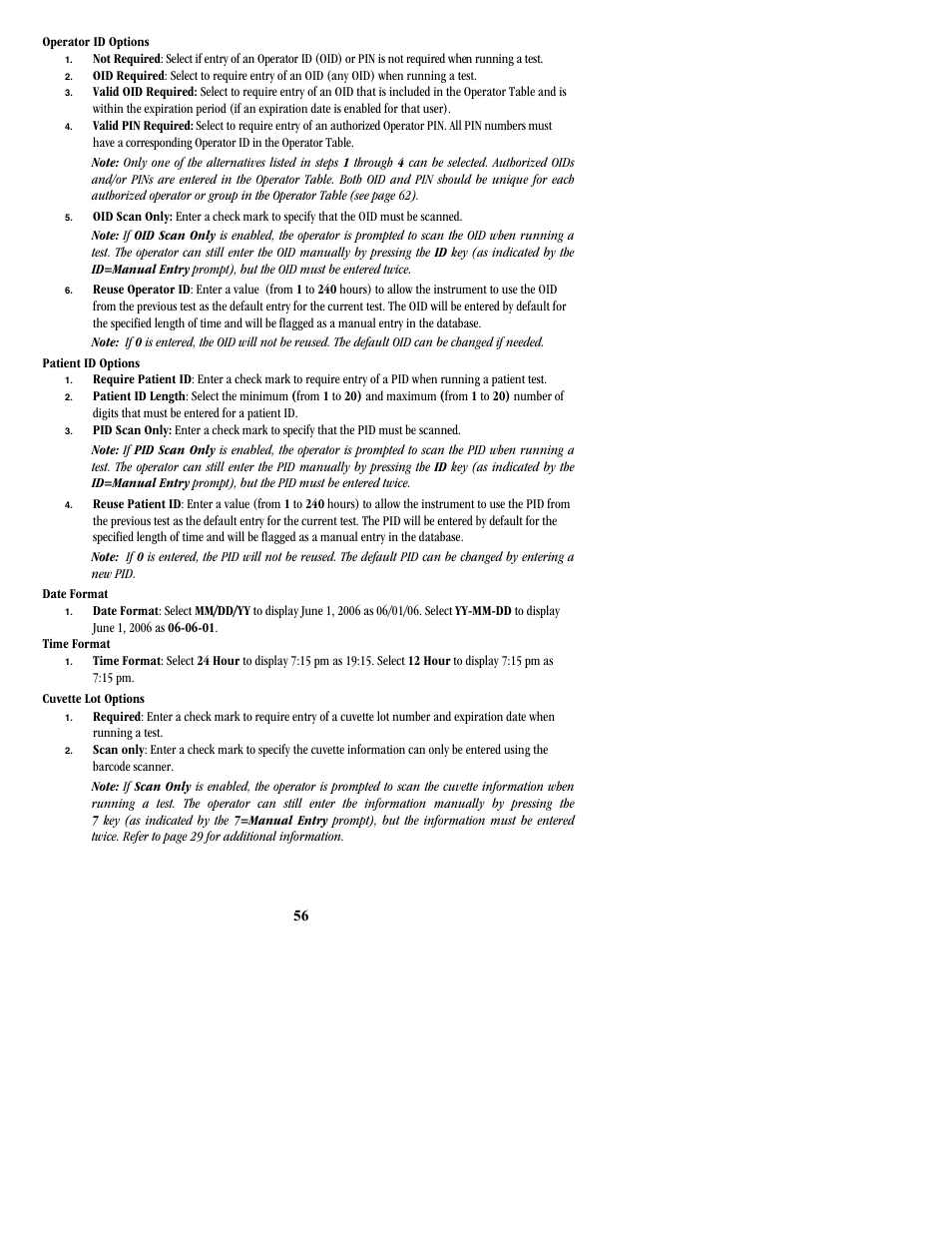 ITC Hemochron Signature Elite Whole Blood Microcoagulation System User Manual | Page 56 / 84