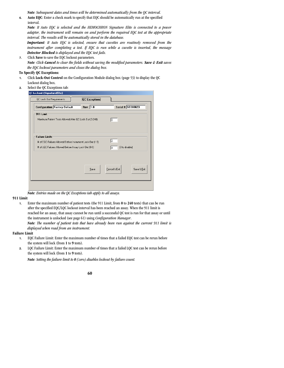 ITC Hemochron Signature Elite Whole Blood Microcoagulation System User Manual | Page 60 / 84