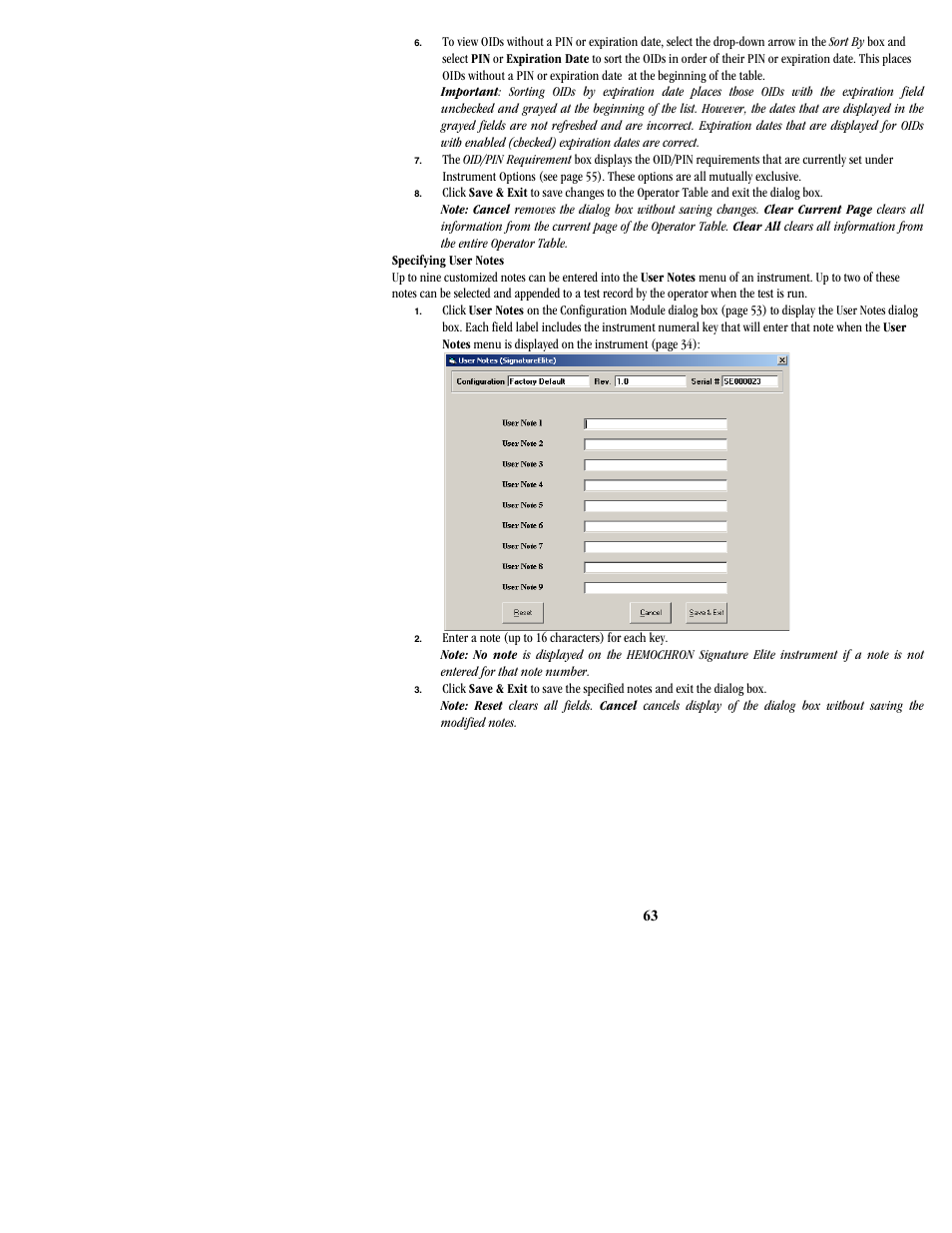 ITC Hemochron Signature Elite Whole Blood Microcoagulation System User Manual | Page 63 / 84