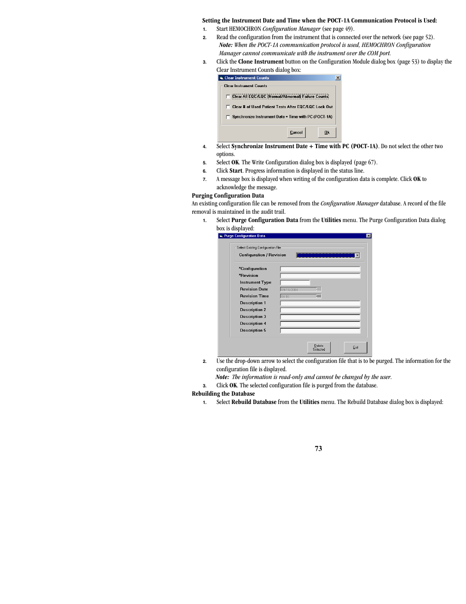 ITC Hemochron Signature Elite Whole Blood Microcoagulation System User Manual | Page 73 / 84