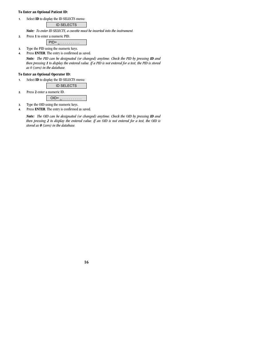 ITC Hemochron Signature+ Whole Blood Microcoagulation System User Manual | Page 16 / 52