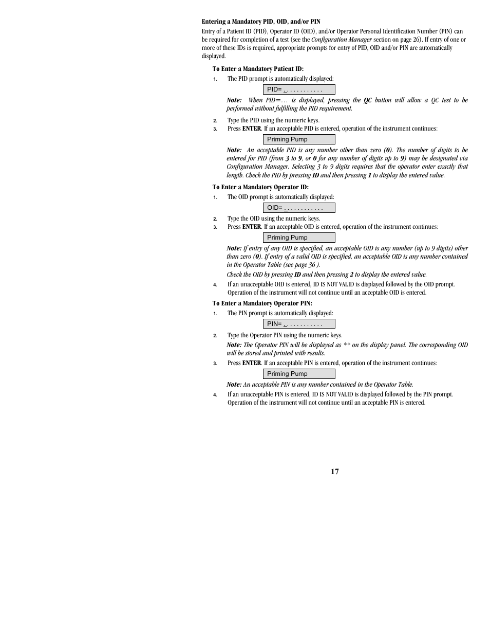 ITC Hemochron Signature+ Whole Blood Microcoagulation System User Manual | Page 17 / 52