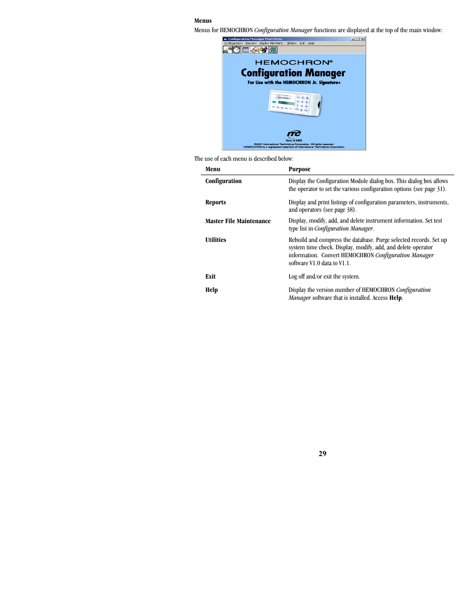 ITC Hemochron Signature+ Whole Blood Microcoagulation System User Manual | Page 29 / 52