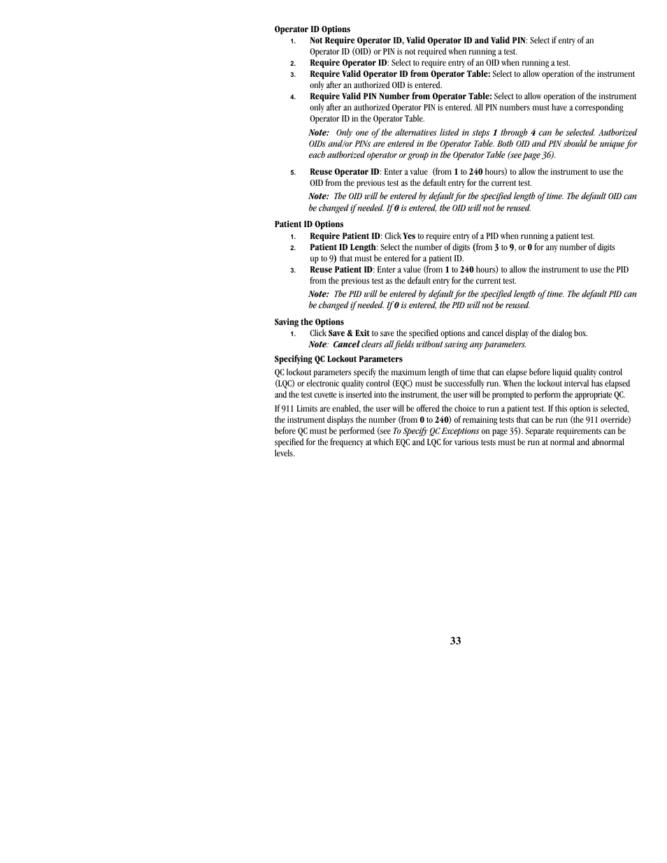 ITC Hemochron Signature+ Whole Blood Microcoagulation System User Manual | Page 33 / 52