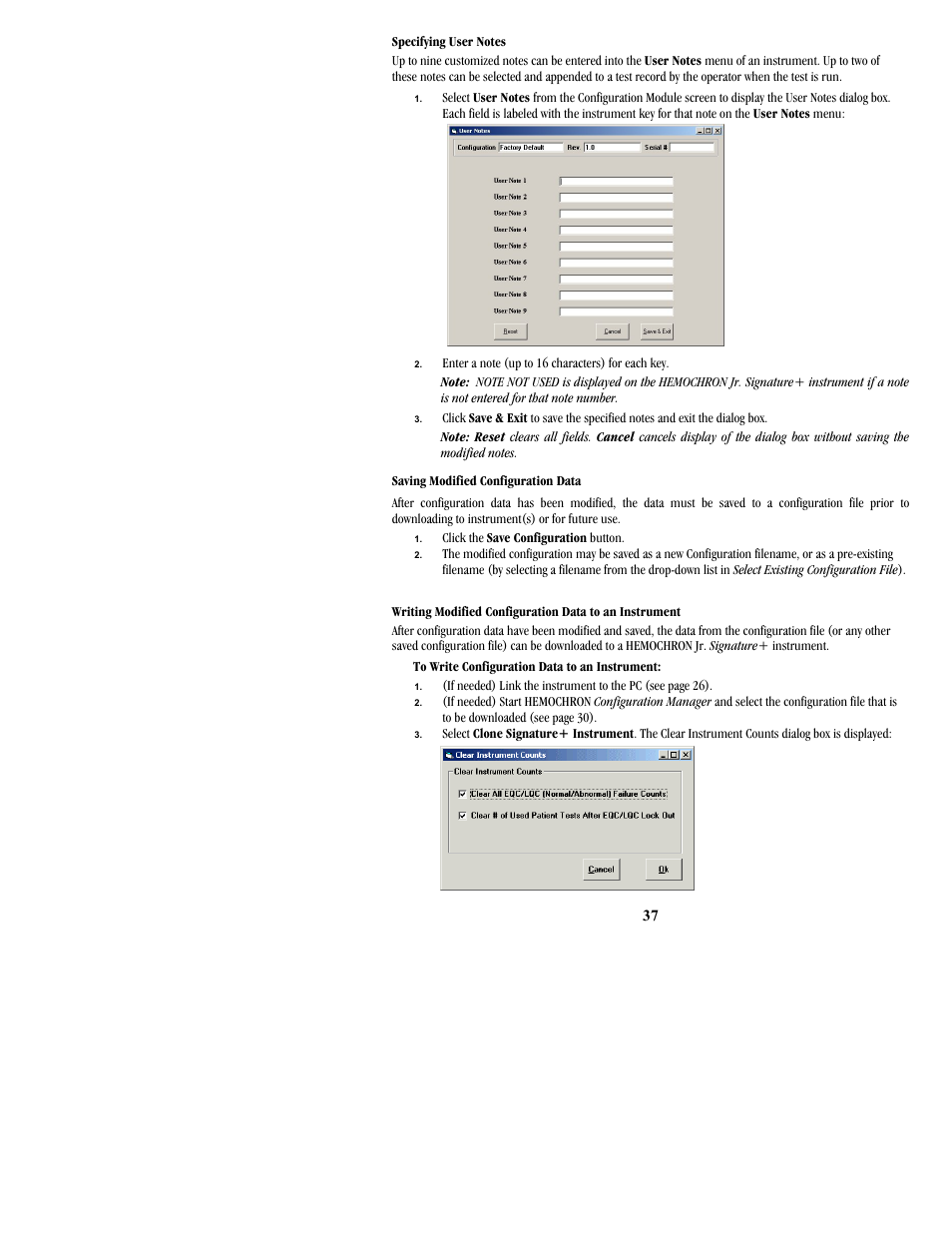 ITC Hemochron Signature+ Whole Blood Microcoagulation System User Manual | Page 37 / 52