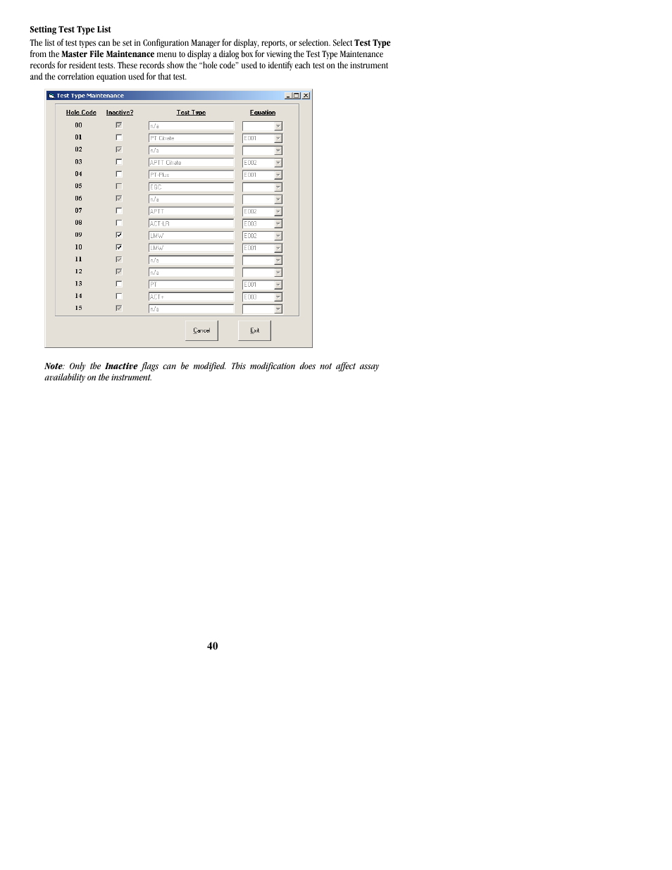 ITC Hemochron Signature+ Whole Blood Microcoagulation System User Manual | Page 40 / 52