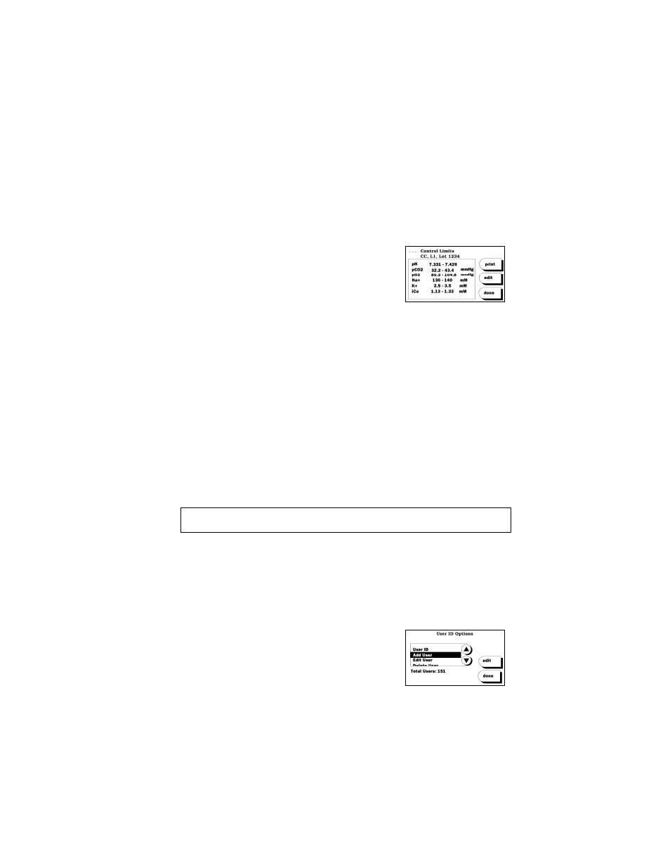 User id settings | ITC IRMA TruPoint Blood Analysis System User Manual | Page 115 / 170