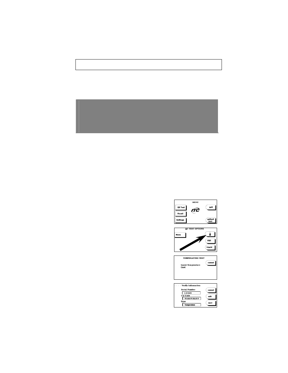 Temperature test | ITC IRMA TruPoint Blood Analysis System User Manual | Page 65 / 170