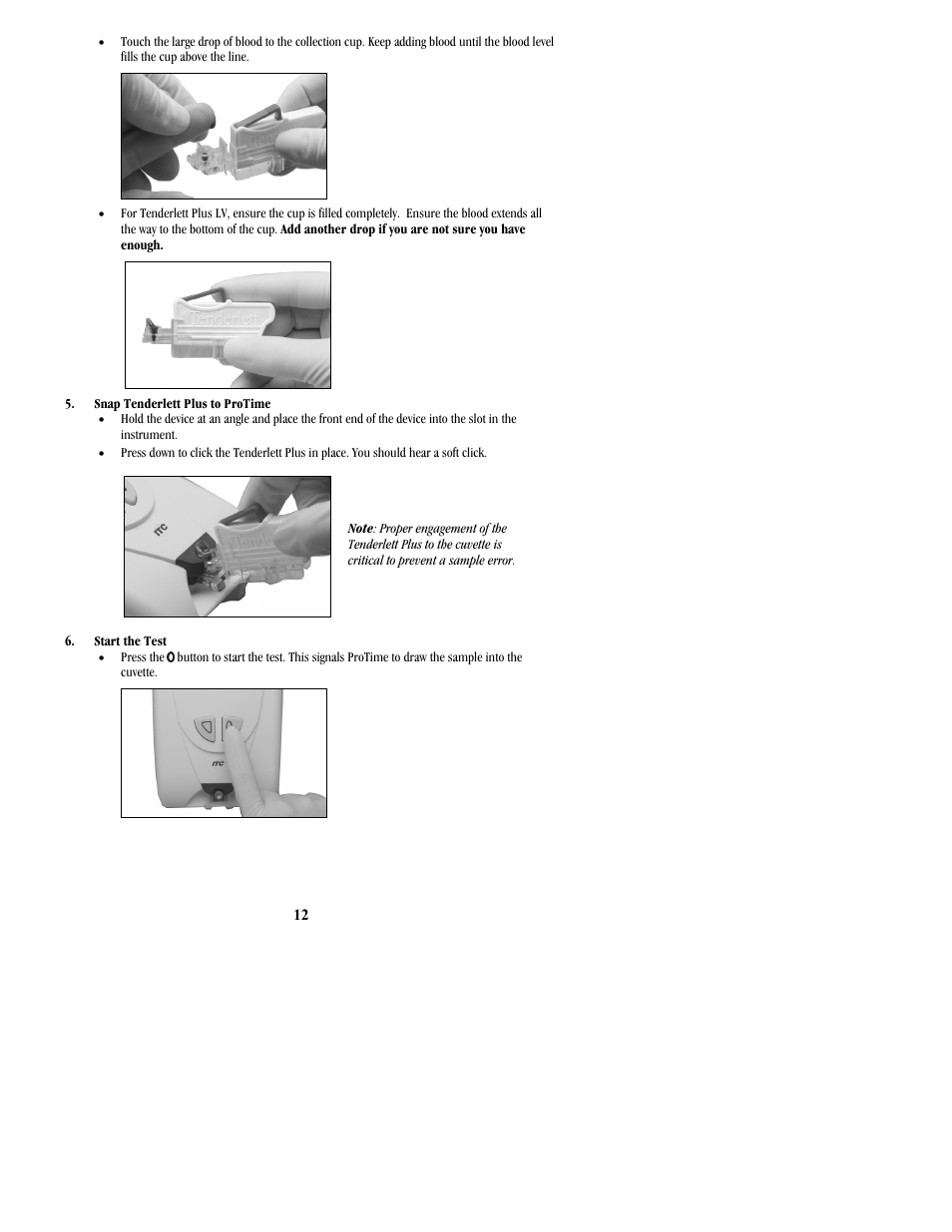 ITC ProTime Microcoagulation System User Manual | Page 12 / 40