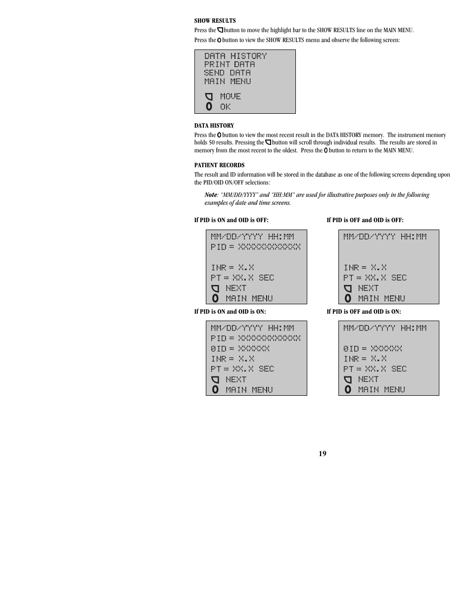 ITC ProTime Microcoagulation System User Manual | Page 19 / 40