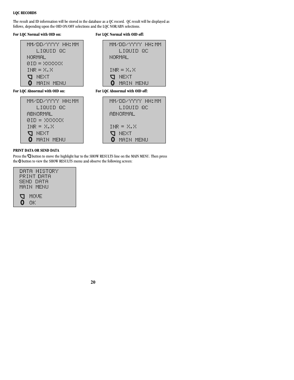 ITC ProTime Microcoagulation System User Manual | Page 20 / 40
