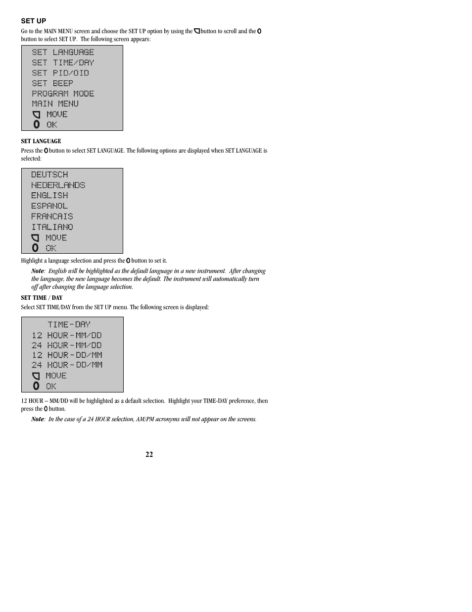 Set up | ITC ProTime Microcoagulation System User Manual | Page 22 / 40