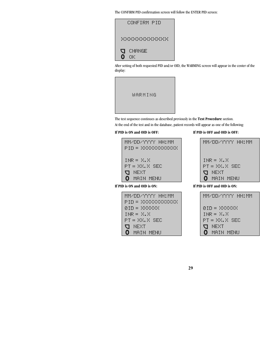 ITC ProTime Microcoagulation System User Manual | Page 29 / 36