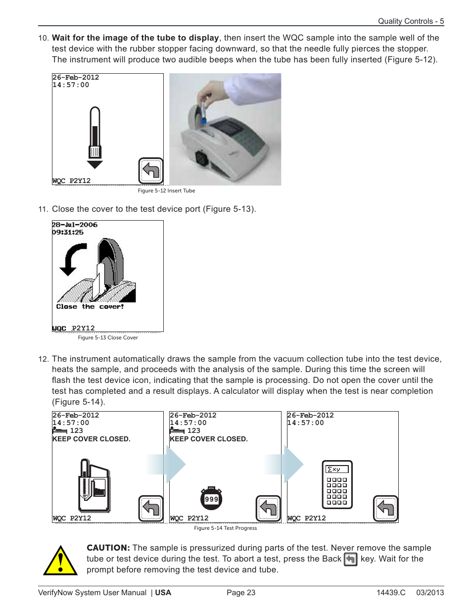 ITC VerifyNow System Platelet Reactivity Test User Manual | Page 27 / 104