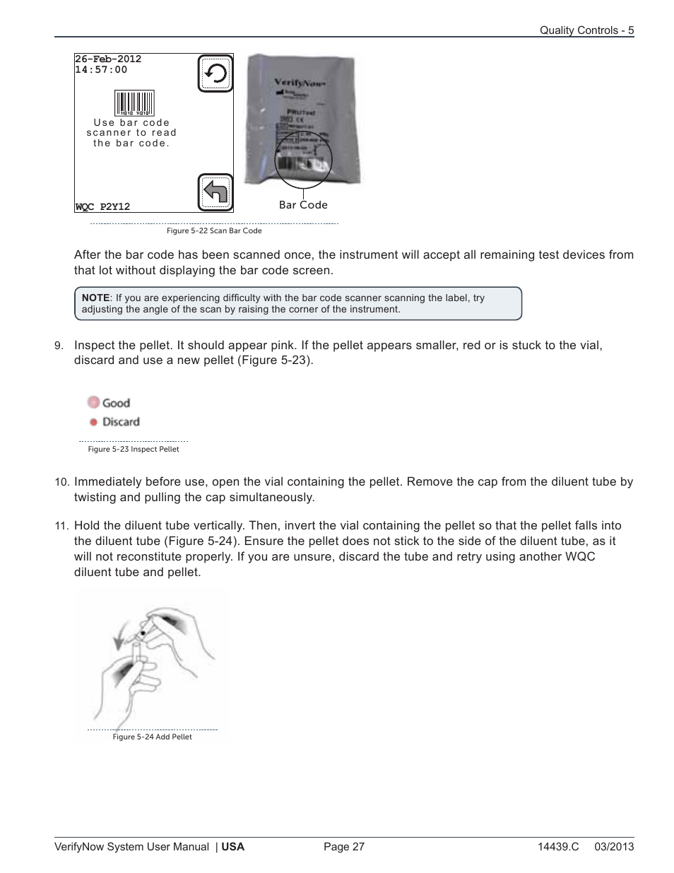 ITC VerifyNow System Platelet Reactivity Test User Manual | Page 31 / 104