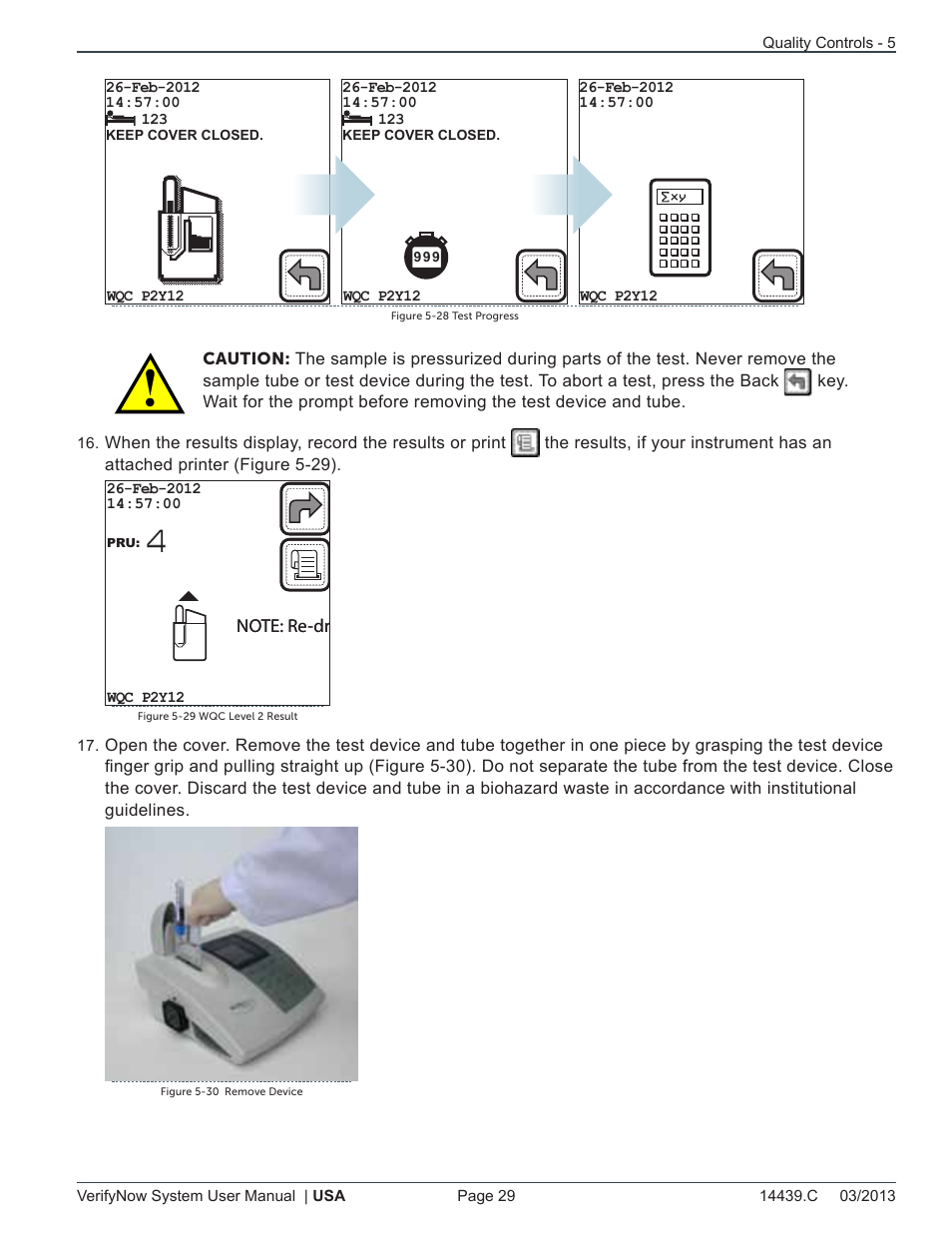 ITC VerifyNow System Platelet Reactivity Test User Manual | Page 33 / 104