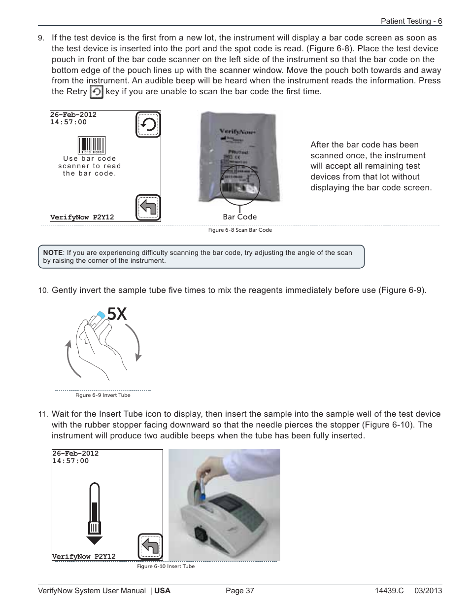 ITC VerifyNow System Platelet Reactivity Test User Manual | Page 41 / 104