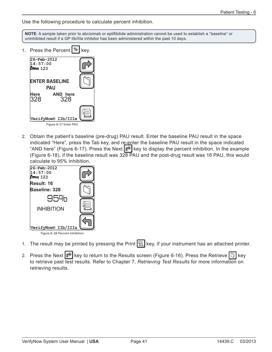 ITC VerifyNow System Platelet Reactivity Test User Manual | Page 45 / 104