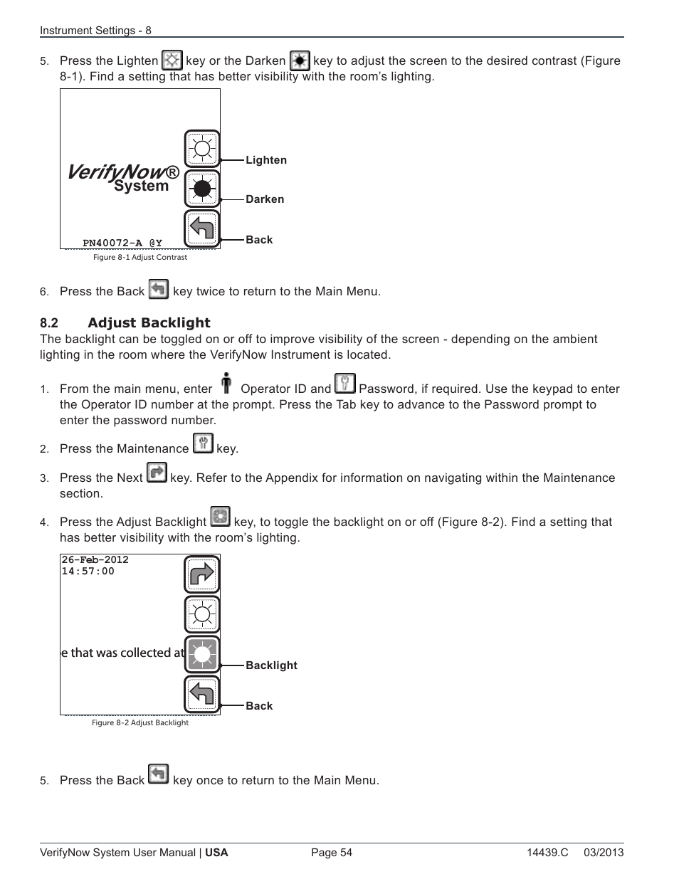 Verifynow, System | ITC VerifyNow System Platelet Reactivity Test User Manual | Page 58 / 104