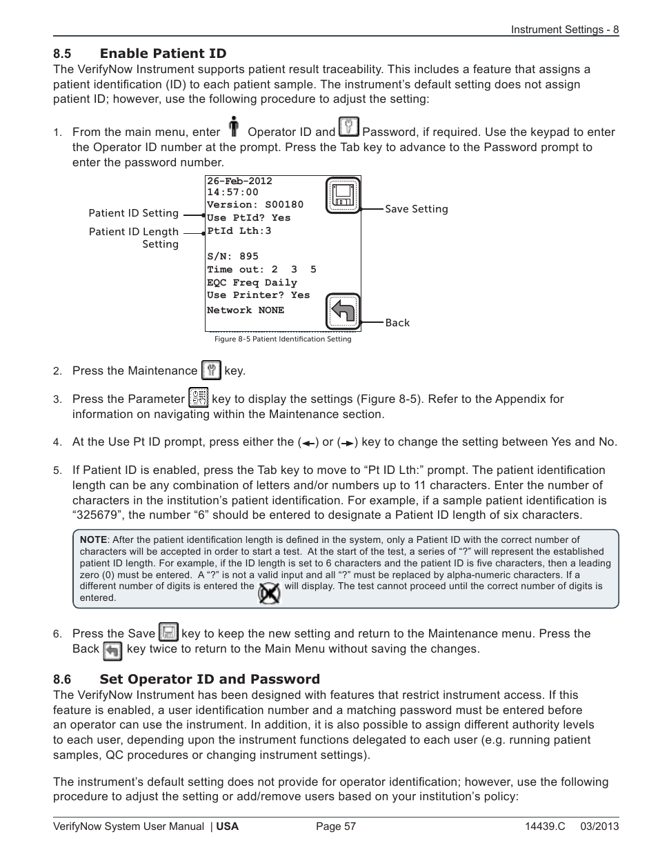 ITC VerifyNow System Platelet Reactivity Test User Manual | Page 61 / 104