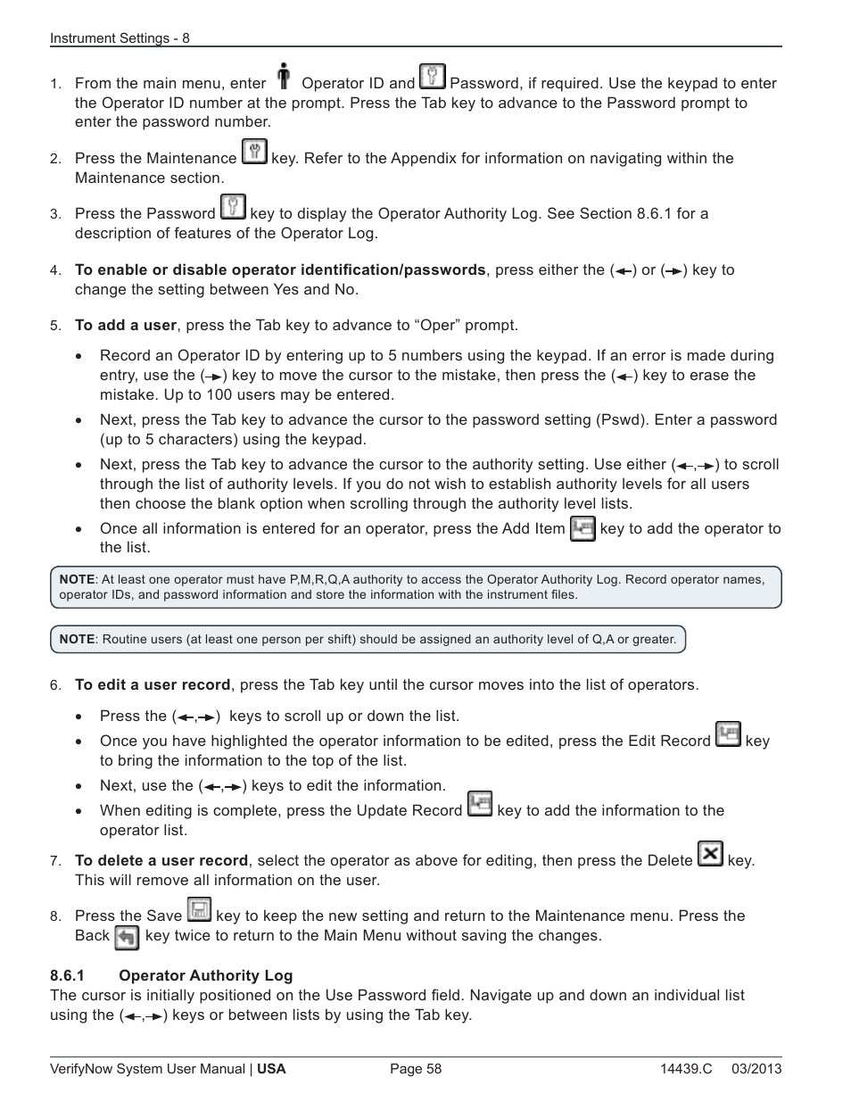 ITC VerifyNow System Platelet Reactivity Test User Manual | Page 62 / 104