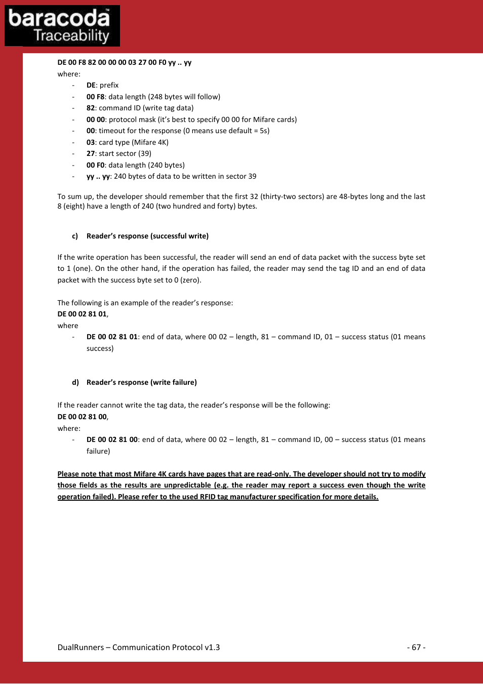 Data capture for workforce in motion | Baracoda Barcode Reader User Manual | Page 67 / 83