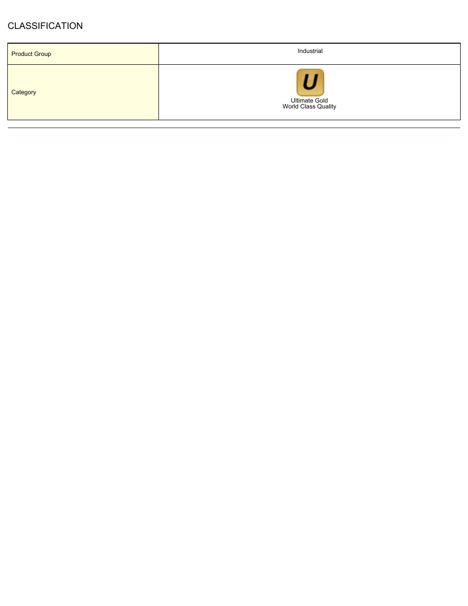 Classification | ASG Jergens AN-MMS56 Air Nipper User Manual | Page 2 / 2