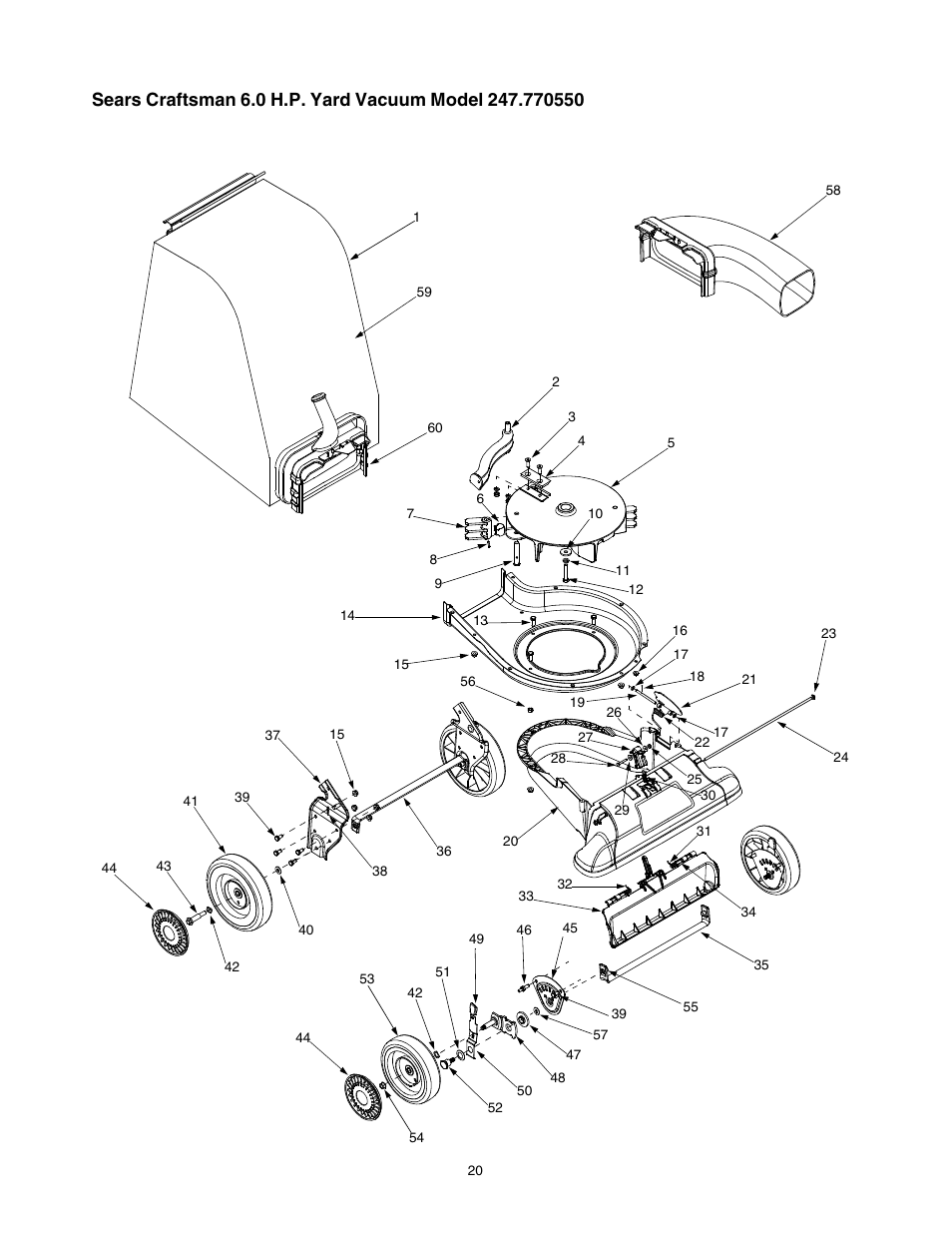 Craftsman 247.770550 User Manual | Page 20 / 21