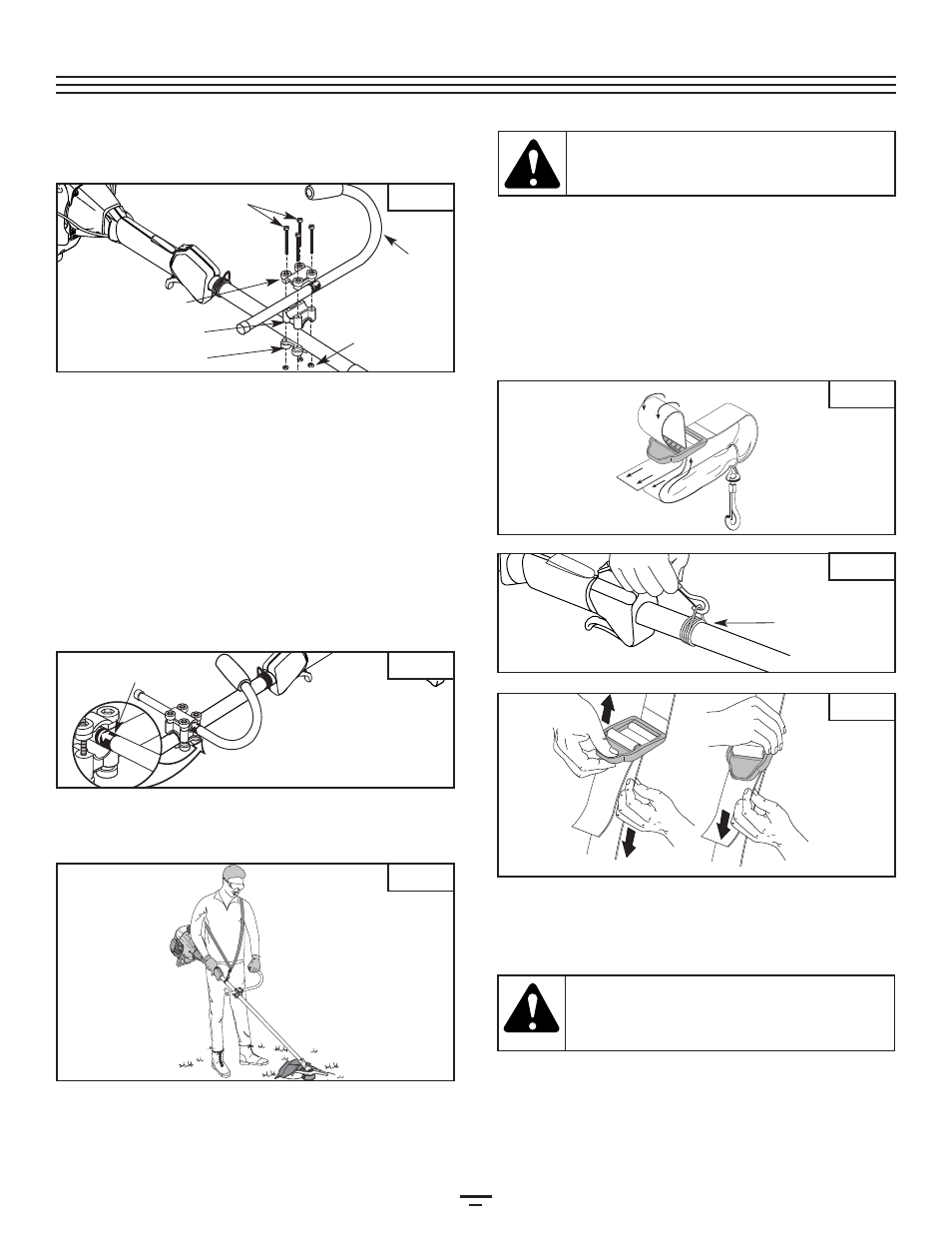 Instructions de montage | Bolens BL250 User Manual | Page 33 / 80