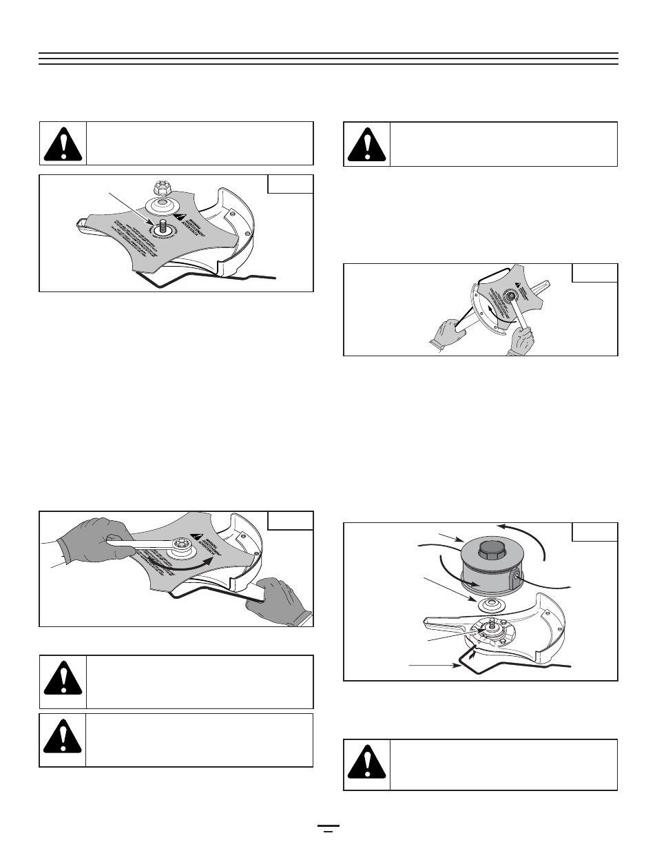 Instructions de montage | Bolens BL250 User Manual | Page 35 / 80
