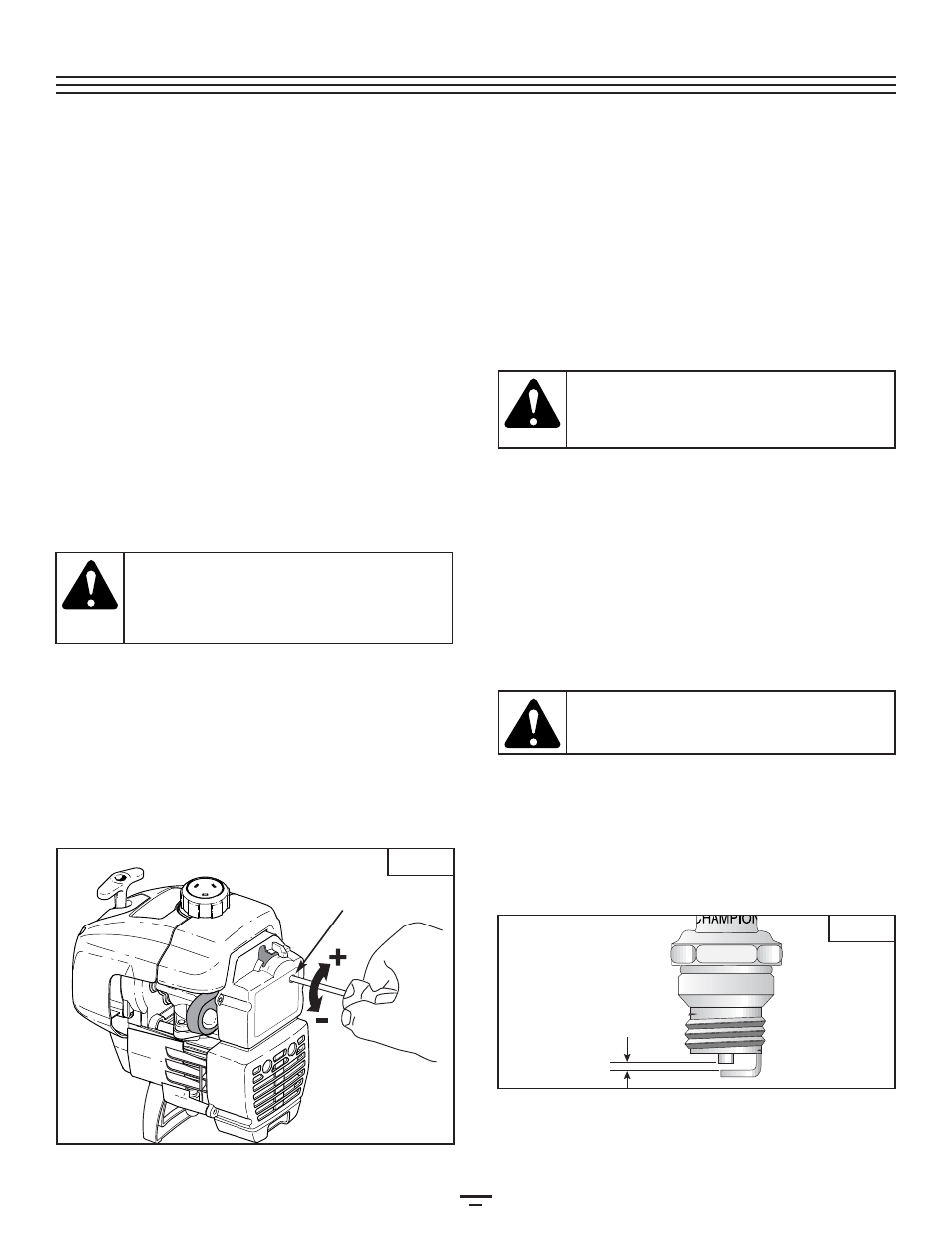 Entretien et réparations | Bolens BL250 User Manual | Page 44 / 80