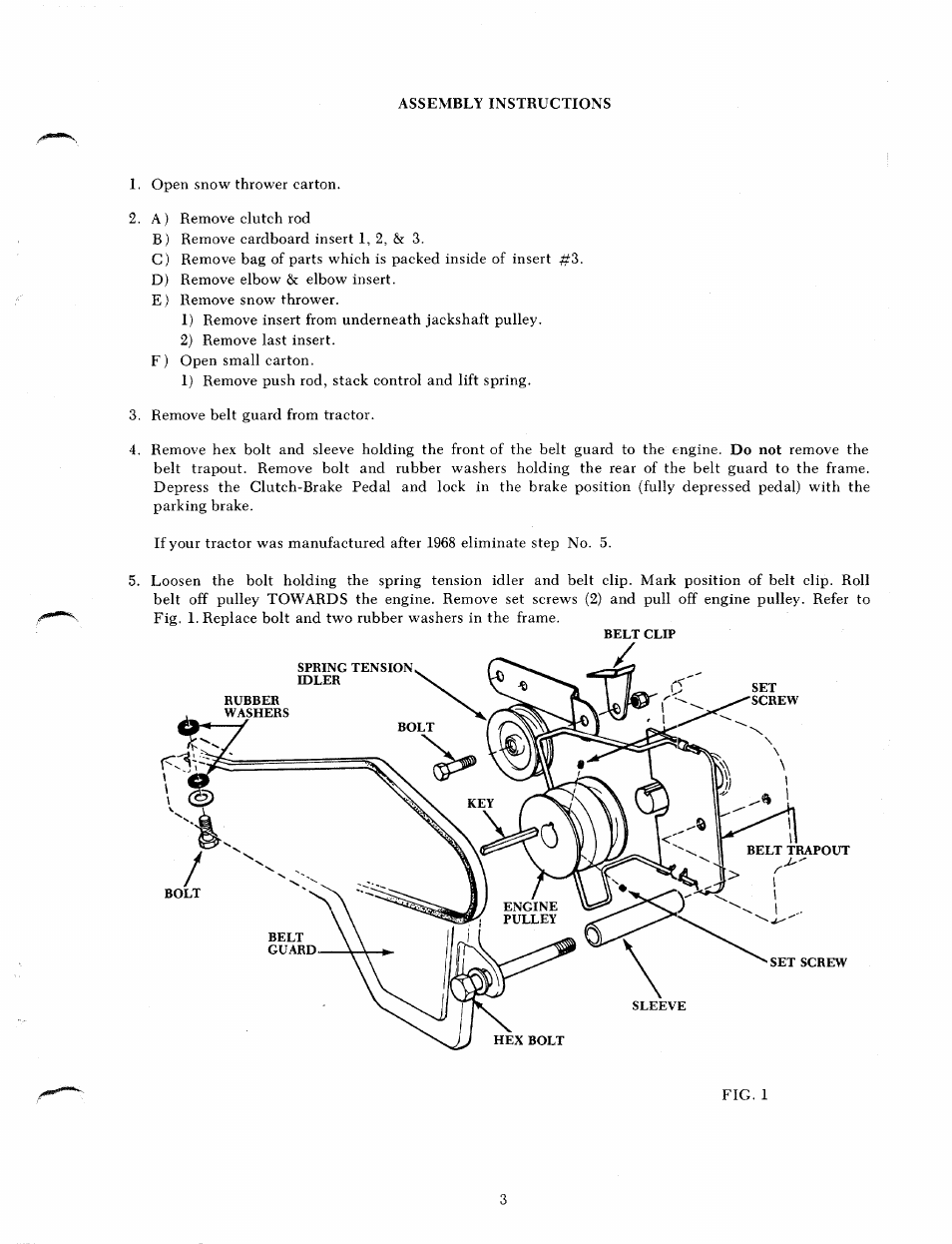 Bolens 191-658 User Manual | Page 3 / 14