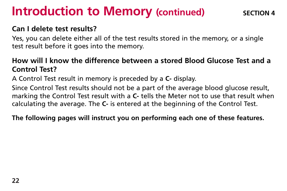 Bayer HealthCare Blood Glucose Meter MODEL Ascensia Elite User Manual | Page 31 / 51