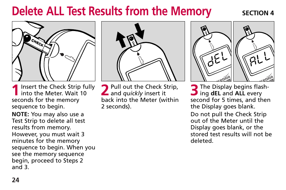 Bayer HealthCare Blood Glucose Meter MODEL Ascensia Elite User Manual | Page 33 / 51