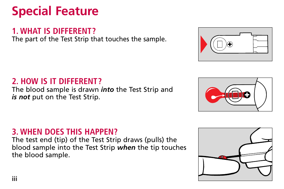 Special feature | Bayer HealthCare Blood Glucose Meter MODEL Ascensia Elite User Manual | Page 6 / 51